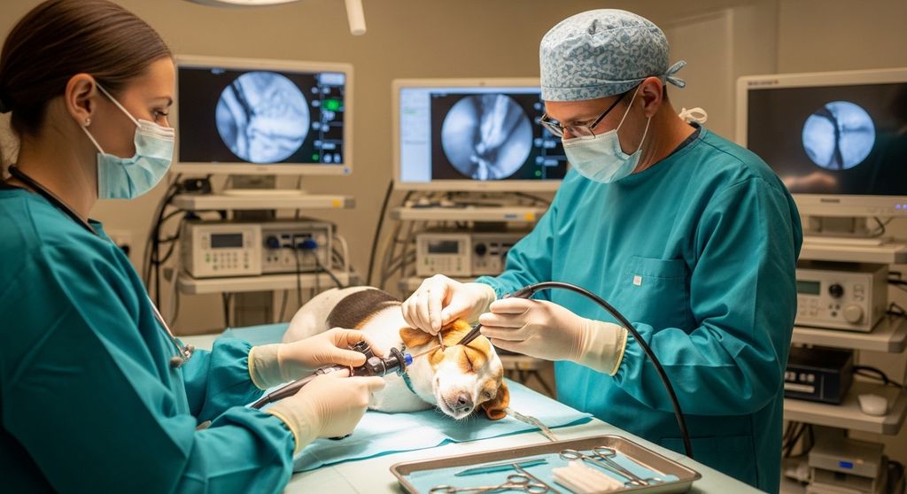 Engoliu um brinquedo: como a endoscopia veterinária remove corpos estranhos sem cirurgia?