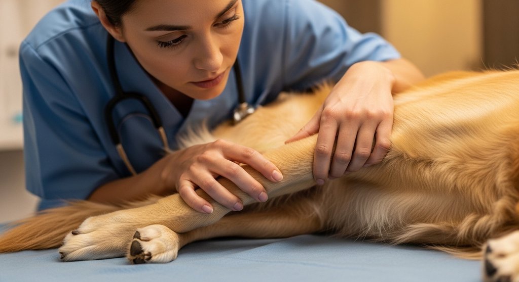 Meu Cão Manchou de Repente? Como Identificar Uma Lesão Ligamentar Grave e Agir Rápido em Porto Alegre